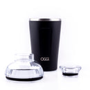 Insulated Cocktail Shaker - Black - 17 ounce