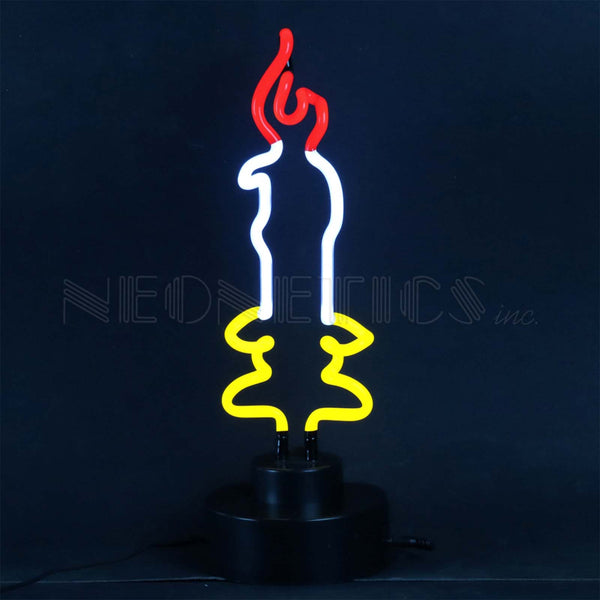 Neon Sign - Candle