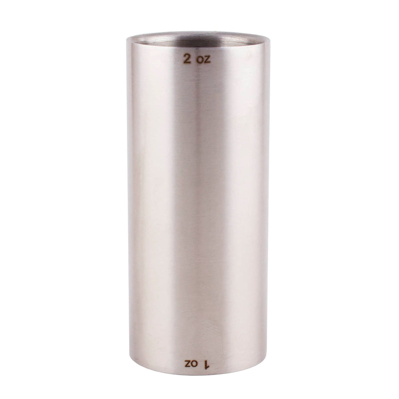 Double Wall Cocktail Jigger - Stainless Steel - 1 & 2 ounce