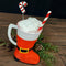 Santa Boot Mug - Plastic - 10 ounce