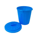 Trash Can Plastic Cups with Lids - 12 pack - 15 ounce