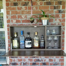 Murphy WalBAR™ -  CUSTOMIZABLE Home Bar Cabinet - Distillery Design