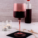 13.5 ounce - Mid Century Wine Glass - Blush