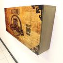 Murphy WalBAR™ -  CUSTOMIZABLE Home Bar Cabinet - Distillery Design