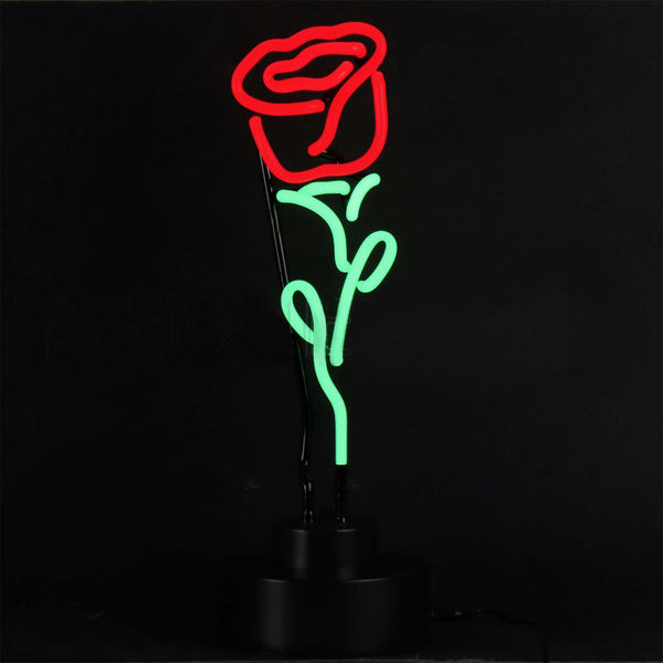Neon Sign - Red Rose