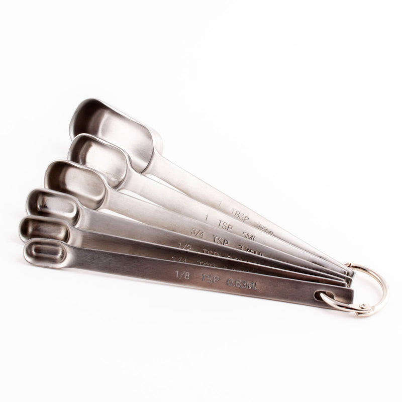 BarConic® Rectangular Measuring Spoon Set - Stainless Steel – Bar Supplies