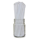 Eco Friendly Wrapped Paper Straws - (200 Pack)