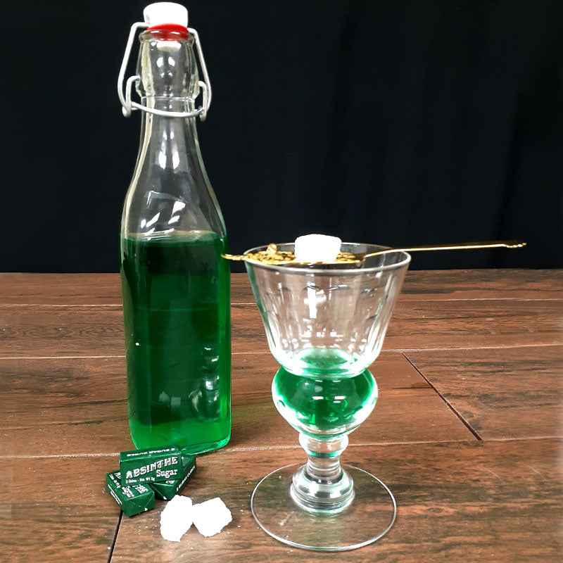 BarConic® Traditional Pontarlier Absinthe Glass - with cuts