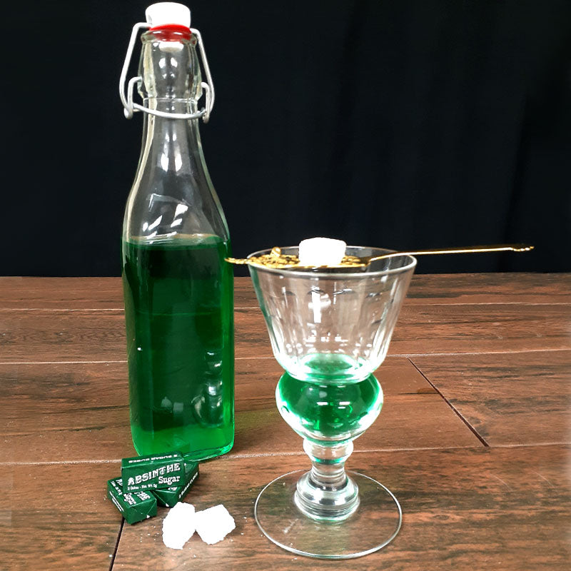 BarConic® Traditional Pontarlier Absinthe Glass w/cuts