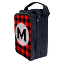 Bartender Tote Bag - ADD YOUR NAME Plaid Patterns - RED