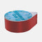 ADD YOUR NAME - Custom Glass Rimmer Lid - Turquoise Marble with red base