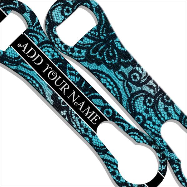 ADD YOUR NAME V-Rod® Bottle Opener – Sexy Lace Blue