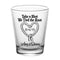 CUSTOMIZABLE - 1.75oz Clear Shot Glass - Tied the Knot