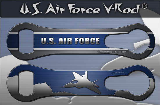 Kolorcoat V-Rod Bottle Opener - Air Force