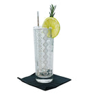 BarConic® Silver Aztec Highball Glass - 9.5oz