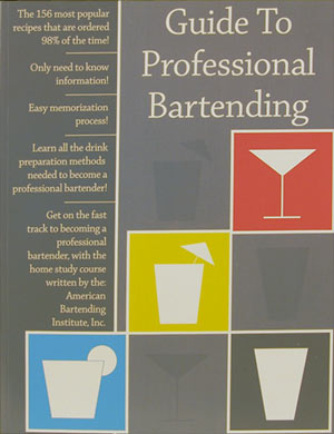 Guide to Professional Bartending - Book
