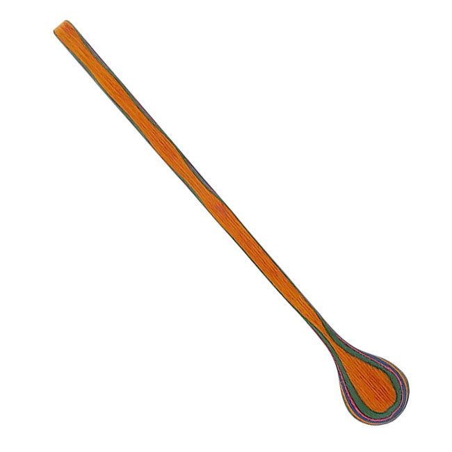 Rainbow Bamboo Cocktail Stirrer - 8.5 inches