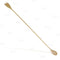 BarConic® Bar Spoon Strainer - Gold Plated - 40cm