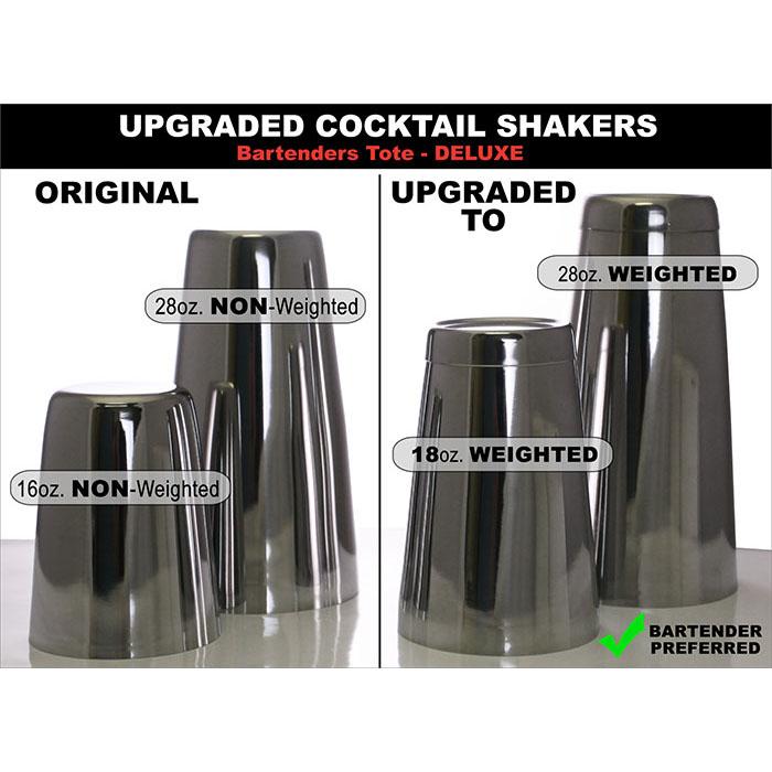 Bartenders Tote – Stainless Steel DELUXE (17pc)