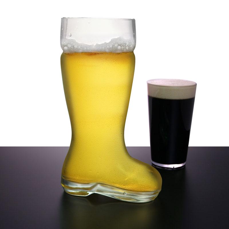 BarConic® Glass Beer Boot -  Das Boot - Beer Glass - 45 ounces