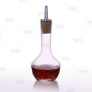 BarConic® Bitters Bottle- Diamond Pattern Pattern with Dasher