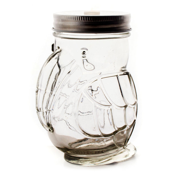 BarConic Mason Jar Mug Glass - 12 Ounce - Case of 12 Mason Jar Mug - Case of 12