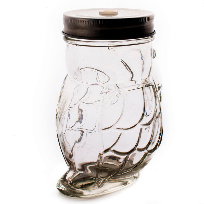 Parrot Mason Jar w/lid - 14 ounce - BarConic®
