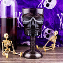 BarConic® Plastic Stemmed Skull Cup - 12 ounce - Smoke