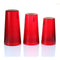 BarConic® Red Stackable Pebbled Tumblers- 12 Pack