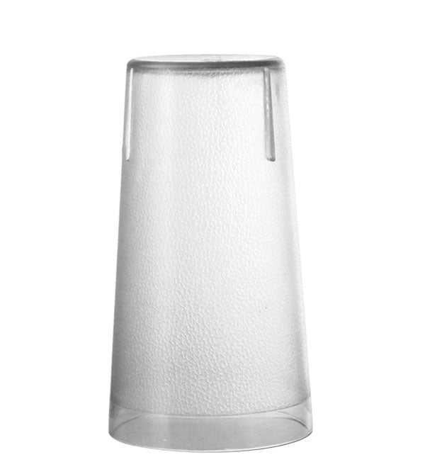 Pack of 12 - Clear 16oz Stackable Tumblers