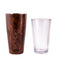 BarConic® Wood Grain Look Boston Shaker Set