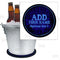 ADD YOUR NAME - Beer Bucket Coaster - Blue Grunge