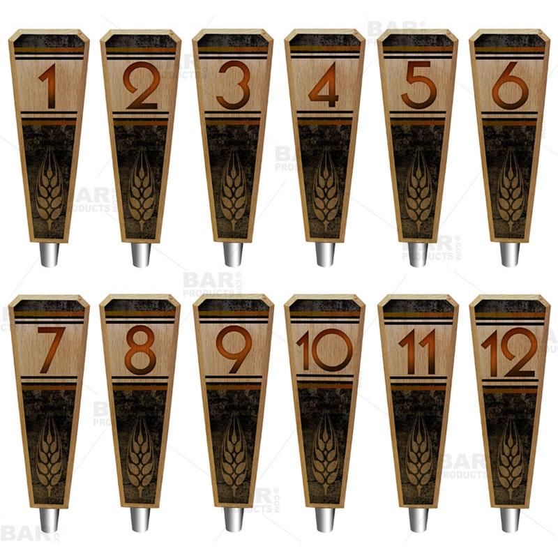 Classic 11 Inch Solid Maple Tap Handle - Blank For Custom Engraving, Fits Standard Bar Taps, Made In USA - View #10