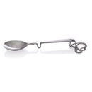 Stainless Steel Black and Tan Bar Spoon