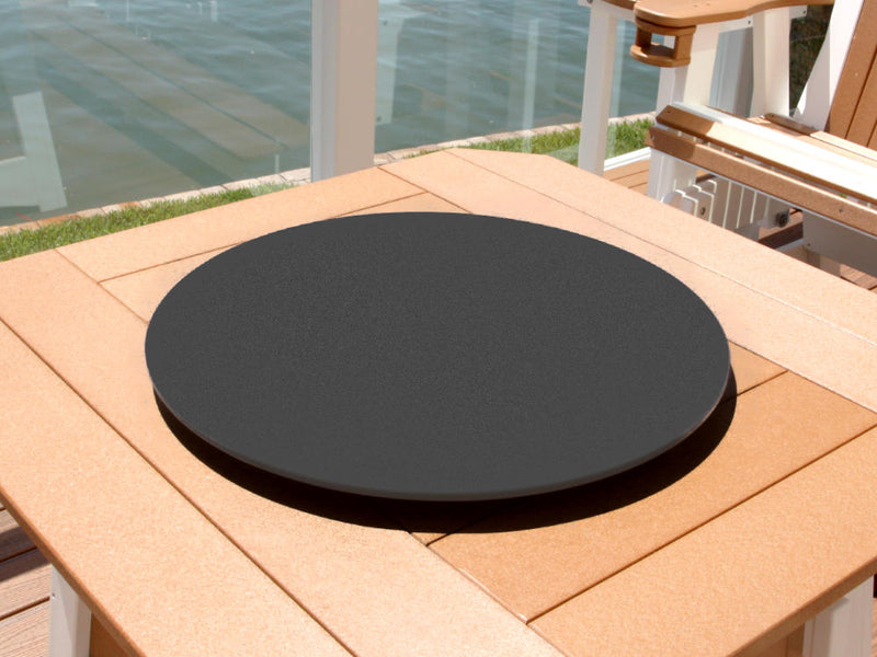 Outdoor Lazy Susan for Fire Pit or Patio Table Furniture – Bar