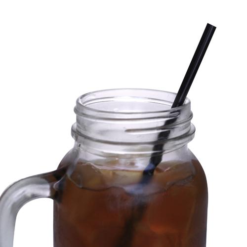 BarConic® Individually Wrapped Straws – Black