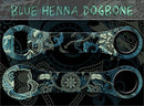 Dog Bone Bottle Opener - Blue Henna