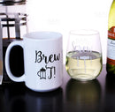 Brew It & Screw It Wine/ Coffee Set
