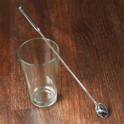 12" Oval Long Handle Bar Spoon