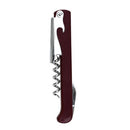 Burgundy Economy Waiters Corkscrew