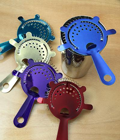 Powder Coated 4 Prong Strainer