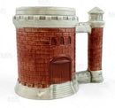 Castle Ceramic Mug - 18 Ounce