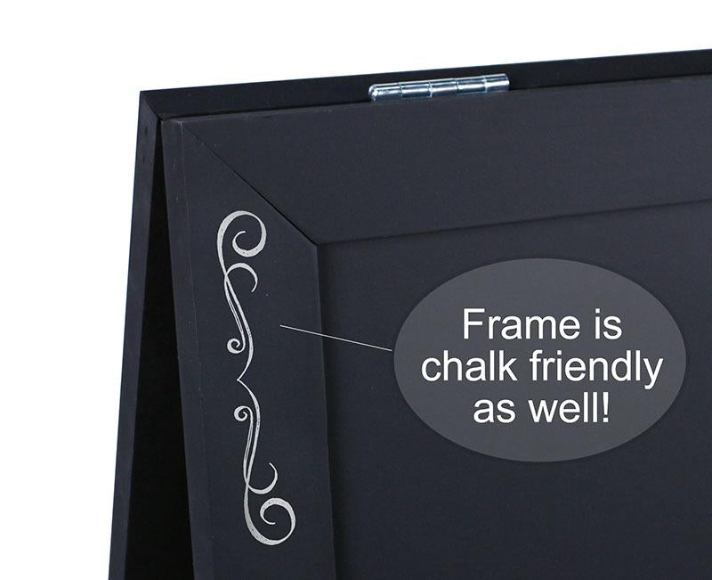 Black Frame is chalk friendly as well!