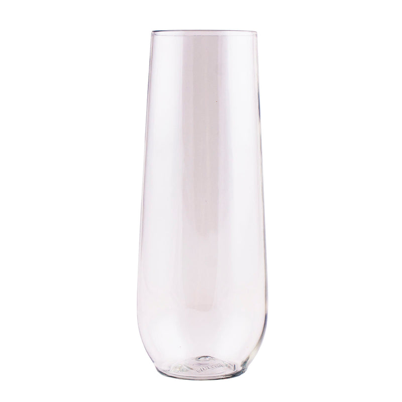 10 ounce - Stemless Champagne Flute: Box of 6
