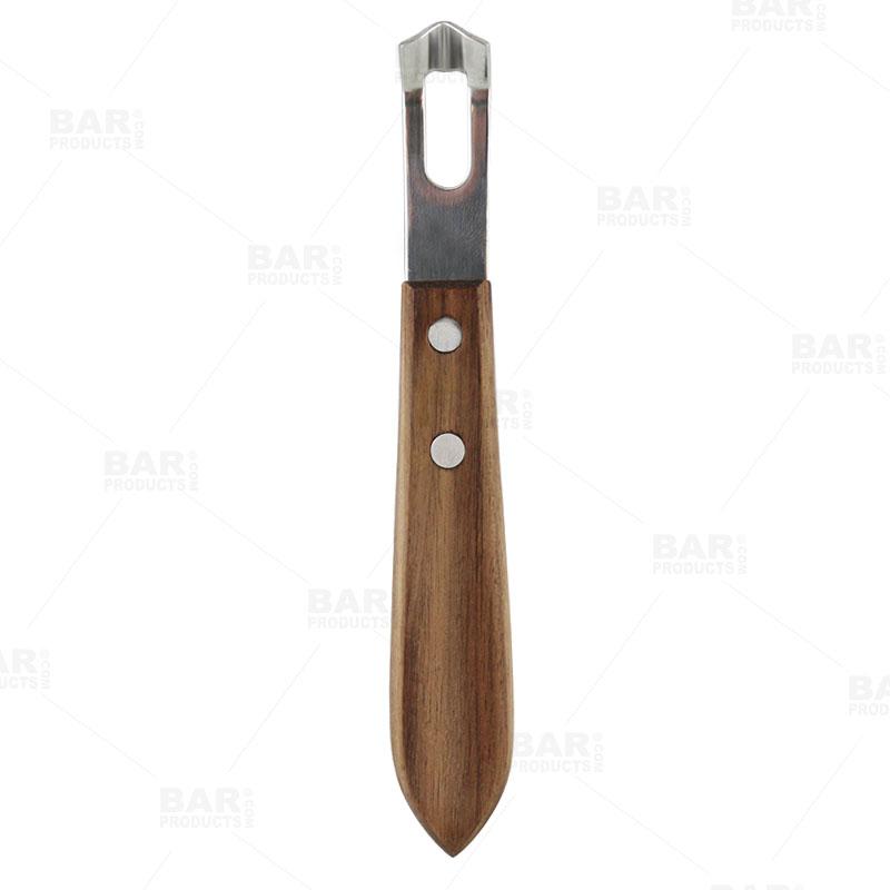 Professional Channel Knife w/ Wood Handle