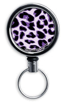 Retractable Reels for Bottle Openers – Purple Cheetah