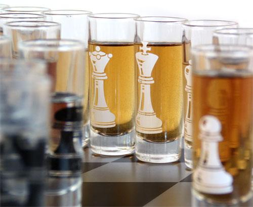 Chess Set - 2 ounce Shot Glass (32 piece) – Bar Supplies