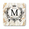 Marble Monogram - CUSTOMIZABLE Cork Bottom Coaster 