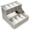 BarConic® Stainless Steel Double Decker Condiment Holder - 8 Pint