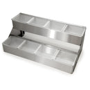 BarConic® Stainless Steel Double Decker Condiment Holder